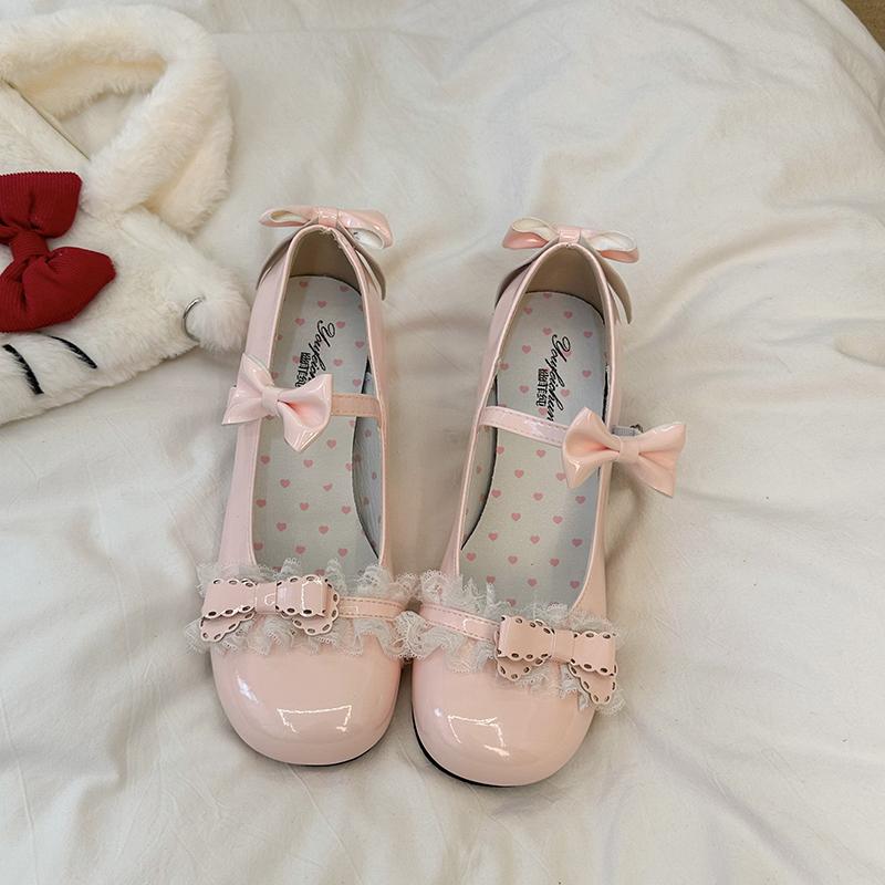 Fashion Women Pumps Comfortable New Fashion Shoes Spring New Round Shallow Shoes Buckle Soft Sole Non-slip Shoes Women Zapatos De Mujer