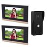 Video Intercom System Wired HD CMOS Sensor One Key Unlocking Touch Control Doorbell Camera with 7 Inch Screen for Home