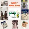 110/220V 25cm Electric Pottery Wheel Machine DIY Ceramic Work Clay Art Craft Green 350W 8 Pcs