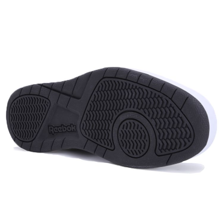 Reebok Royal BB4500 Buty koszykarskie Mid Cut Wygodne Wszechstronne Buty sportowe Unisex czarno-białe FV3179