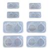 Resin Shaker Mold,Reusable Cute Silicone Quicksand Mould for DIY Crafts Making