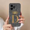Case For Realme Note 50 60 Cute Panda Letter Soft Liquid Silicone Phone Shell For Oppo Realme Note50 Full Protection Back Cover