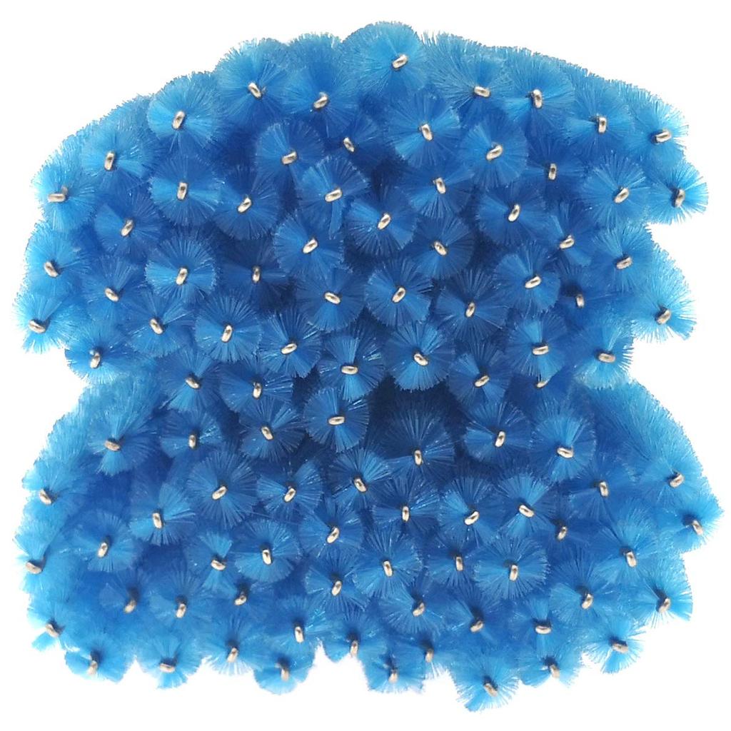100PCS Crystal Mascara Brushes,Disposable Eyelash Mascara Brushes Wands Applicator Eyebrow Brush Makeup Brush Kits (Blue)