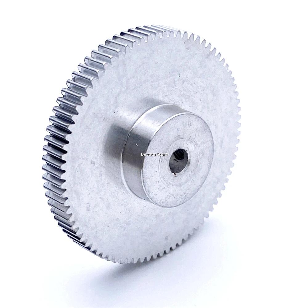 0.6M 80T 5/6/8/10/12mm Hole M4 Aluminum Gear Metal Wheel