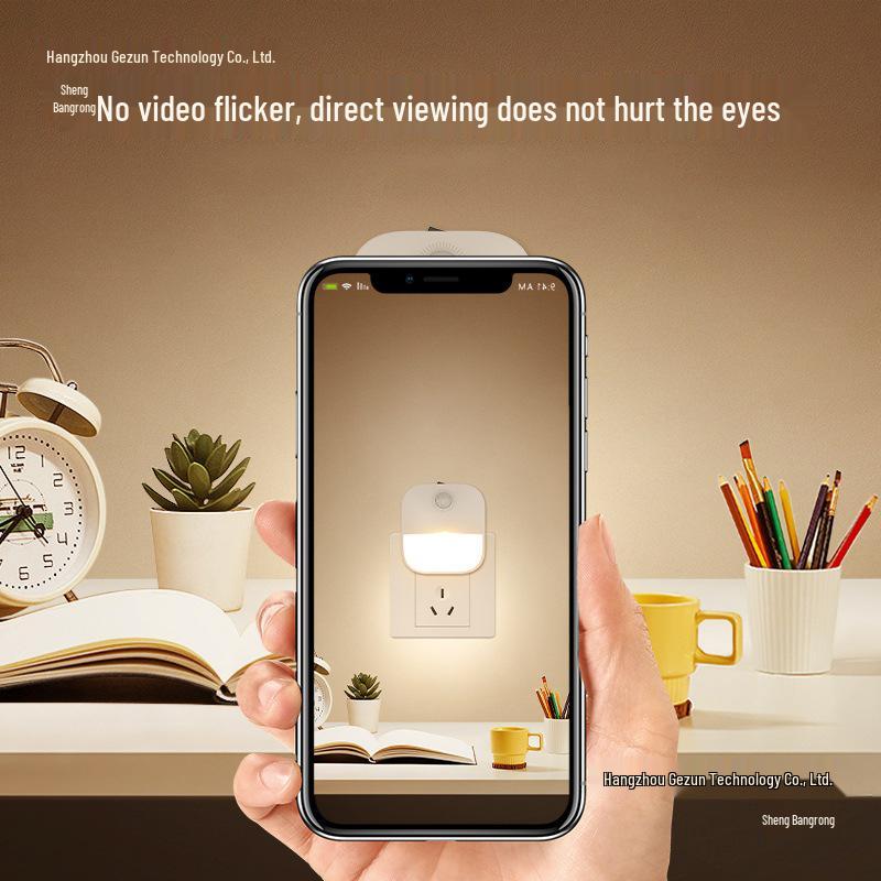 LED Smart Sensor Bedside Lamp: Creative Gift Night Light for Hallway and Corridor