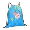 Custom M-Melodies Drawstring Backpack Sports Gym Bag for Women Men Rabbit Anime Shopping Sackpack