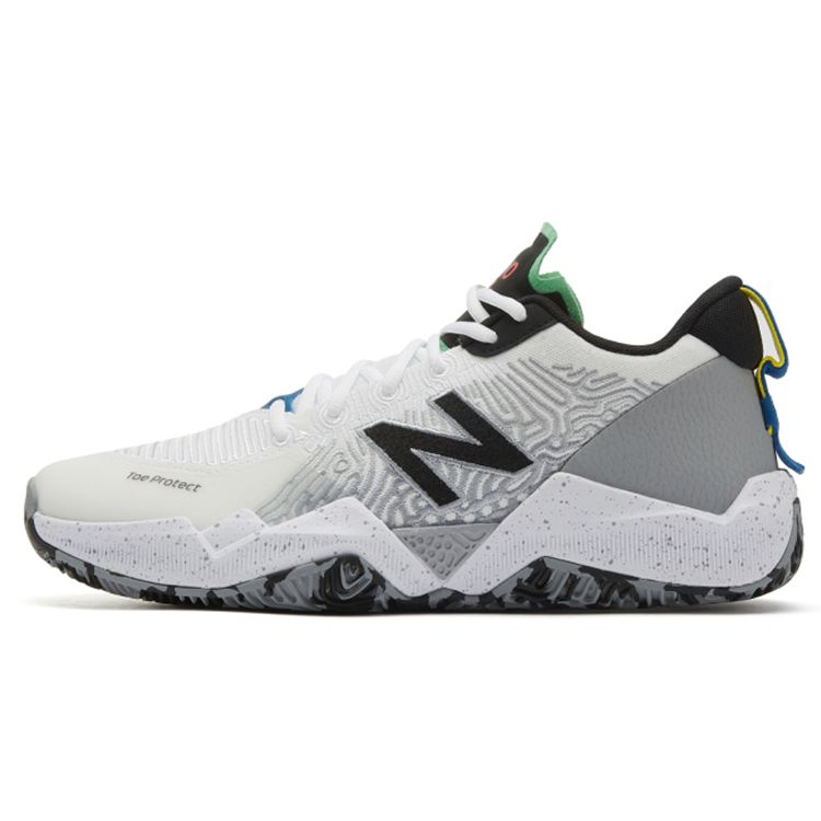 New Balance Nb 2Wxy 1 Low Fabric Pigskin Comfortable Versatile Low-Top Retro Basketball Shoes Men Sneaker White Gray BB2WXYLW