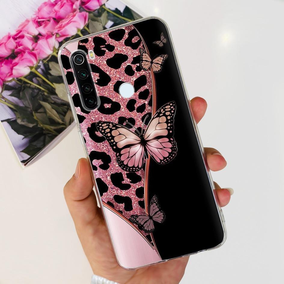For Xiaomi Redmi Note 8 Case Cute Cartoon Soft Silicone Phone Cases For Xiaomi Redmi Note 8T 8 t Cover On Redmi Note8 Back Coque