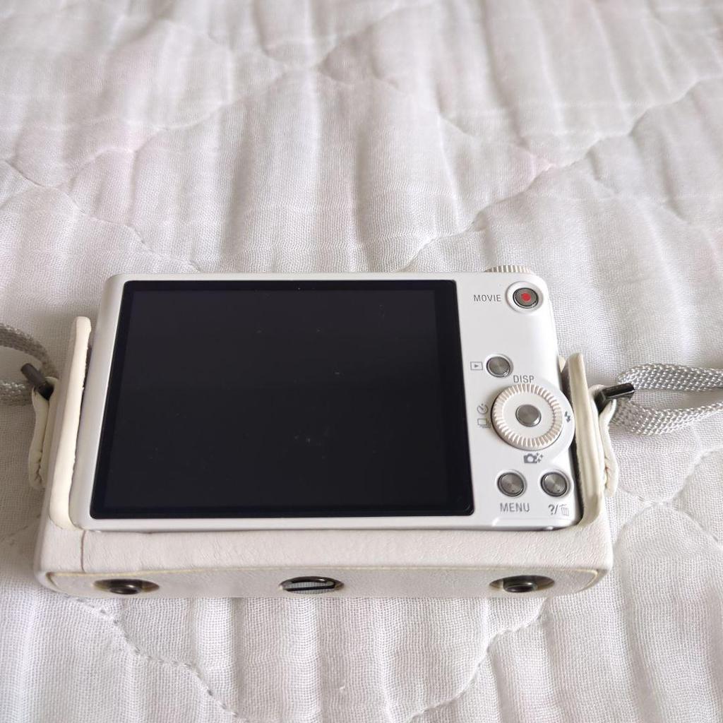 Used SONY Cyber-shot DSC-WX350 White Jacket Case