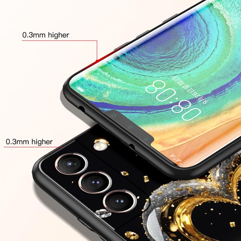 Colored Love Heart Printed Phone Case for Samsung Galaxy S26 S25 S24 S23 S22 S20 S21 FE Ultra S25 Edge Plus 5G Soft TPU Cover