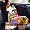 1pc Princess Printing Blanket - Soft, All-Season Throw for Living Room, Bedroom,Personalized Gift with Adorable Cartoon Design