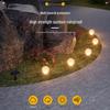 Rainproof Solar Sphere Garden Lamp for Outdoor Lawn and Courtyard