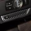 Real Carbon Fiber Car Accessories Dashboard Button Frame Cover Soft Sticker For BMW 6 Series/M6 F06 F12 F13 M Sport 2011—2018