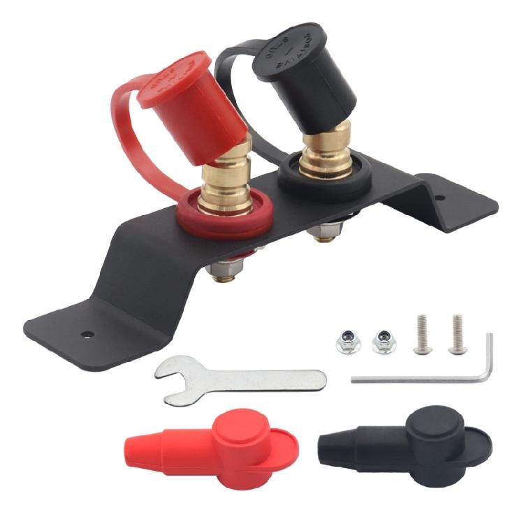 Battery Terminals Relocation Kit Battery Jump Post Starter Remote for ATV