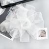 Exquisite Mesh Dress Cloth Patch Multi-Layer DIY Flower Brooch Sew On Patch Rose Flower Chest Flower