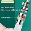 360 Degree  Rotatable 6 Layers Faucet Filter Kitchen Tool Sink Bathroom Accessories Bubbler Filtration Faucet Splash-Proof Shower