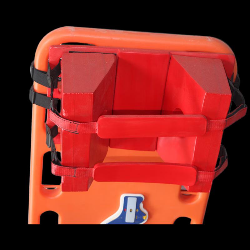 OLOMM Pool Rescue Spine Board with Head Immobilizer One Size