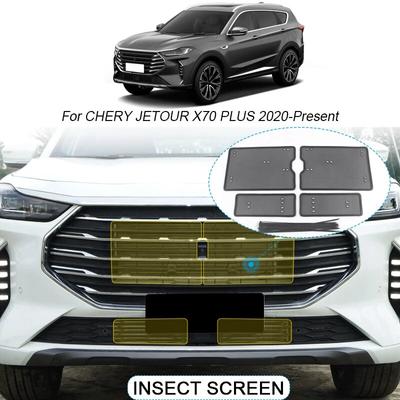 4 STÜCKE Auto Insektensichere Lufteinlassschutzabdeckung Airin Insert Net Vent Racing Grillfilter Für CHERY JETOUR X70 PLUS 2020-2025