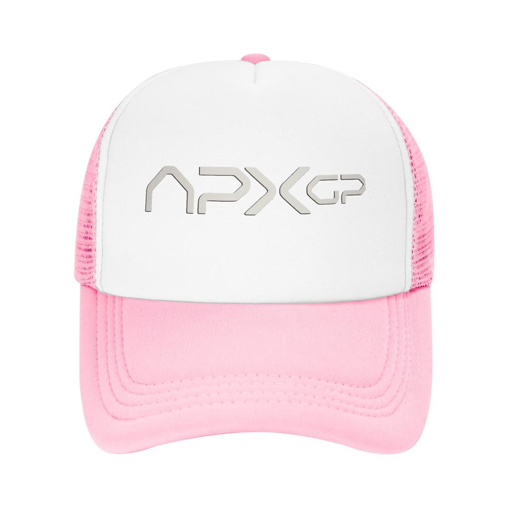 Apx Gp Racing Team  Sun Hats  Casual Unisex WomenMesh Trucker Hat Breathable Print Hiking Fishing Baseball Cap Gift