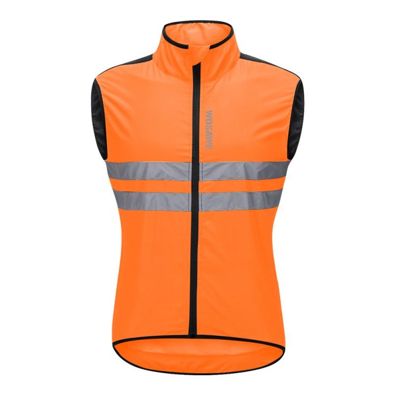 Mens Cycling Vest Windproof Breathable Sleeveless Jersey Road Bike Mountain Outdoor Sports