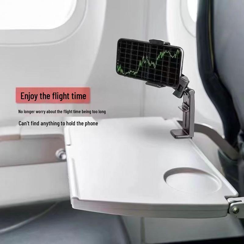 Multifunctional Portable Folding Phone Holder for Travel and Live Streaming