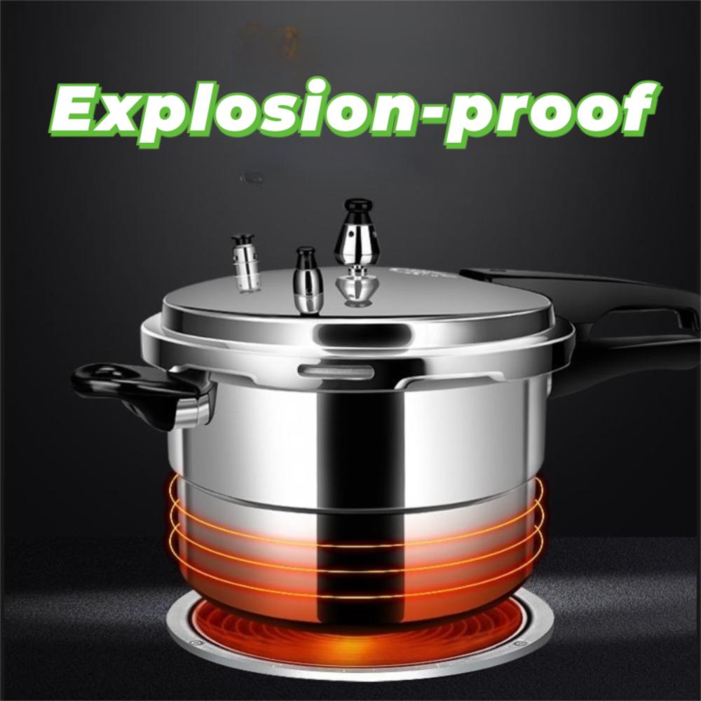 Aluminiowy Szybkowar Odporny na Eksplozję Garnek Kuchenny do Kuchni Kuchenka Gazowa Domowy Garnek do Gotowania Jedzenia
