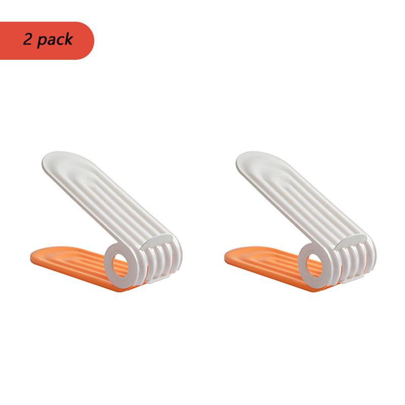 

Двухуровневая полка для обуви, регулируемая креативная полка для обуви, подставка для хранения обуви, двухуровневый держатель для обуви, органайзер для дома