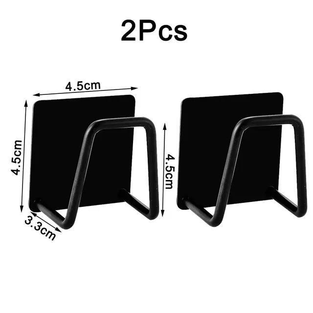 New Kitchen Sponges Holder Self Adhesive Sink Sponges Drain Drying Rack 304 Stainless Steel Storage Holder Kitchen Sink Accessor