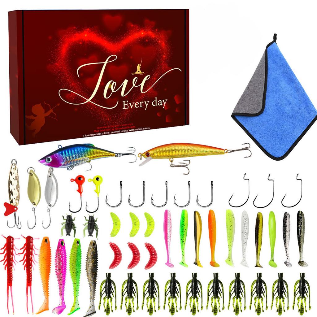 670C Luya Mysterious Fishing Equipment All Fishing Kits Big Mouth Bass Small Mouth Bass Troutbait Fishing Set