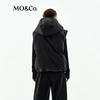 MO&Co. Women's Hooded Sleeveless Goose Down Vest