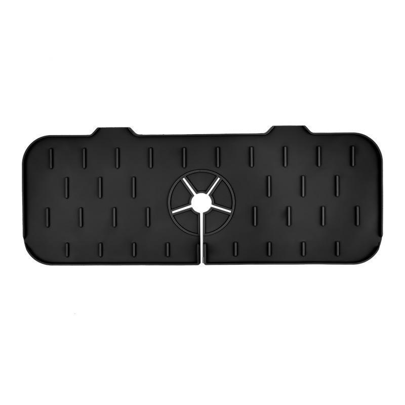 Neues Paket Saugfähige Matte für Küchenarmaturen, Spülbecken-Spritzschutz, Silikon-Wasserhahn-Spritzfänger, Arbeitsplattenschutz für Badezimmer, Küchengeräte, Aufbewahrungsmatte