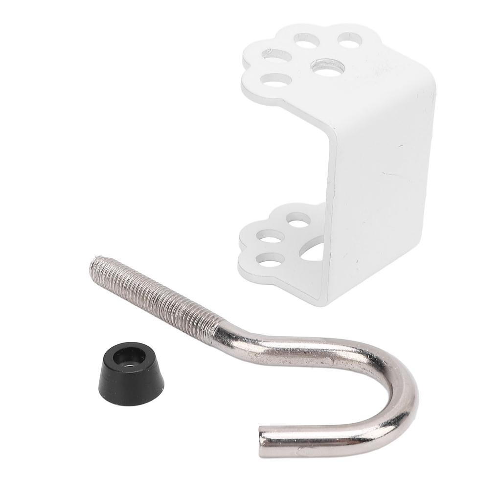 Držák na tašku na stůl ve tvaru kočičího drápu, nerezová svorka, věšák na batoh na klíče, sluchátka