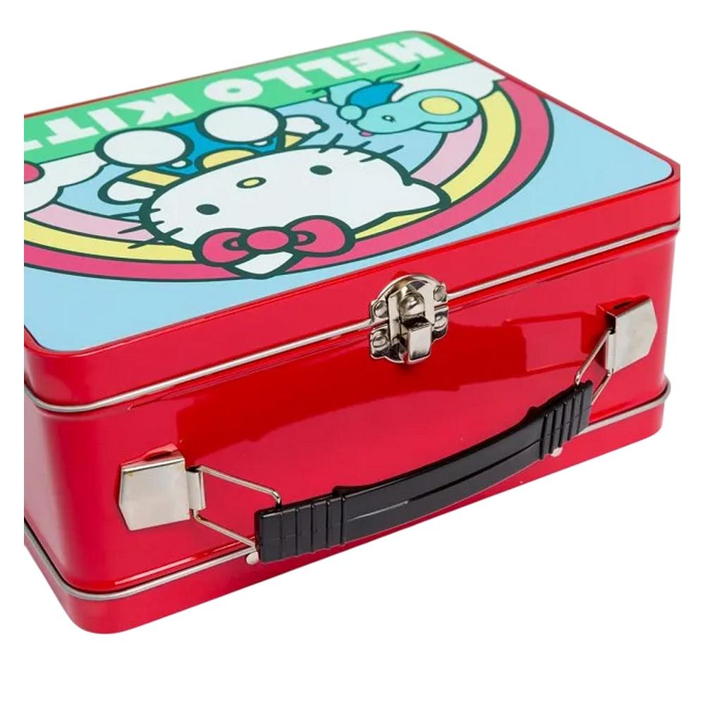 Sanrio Metal Rainbow Hello Kitty Lunch Box