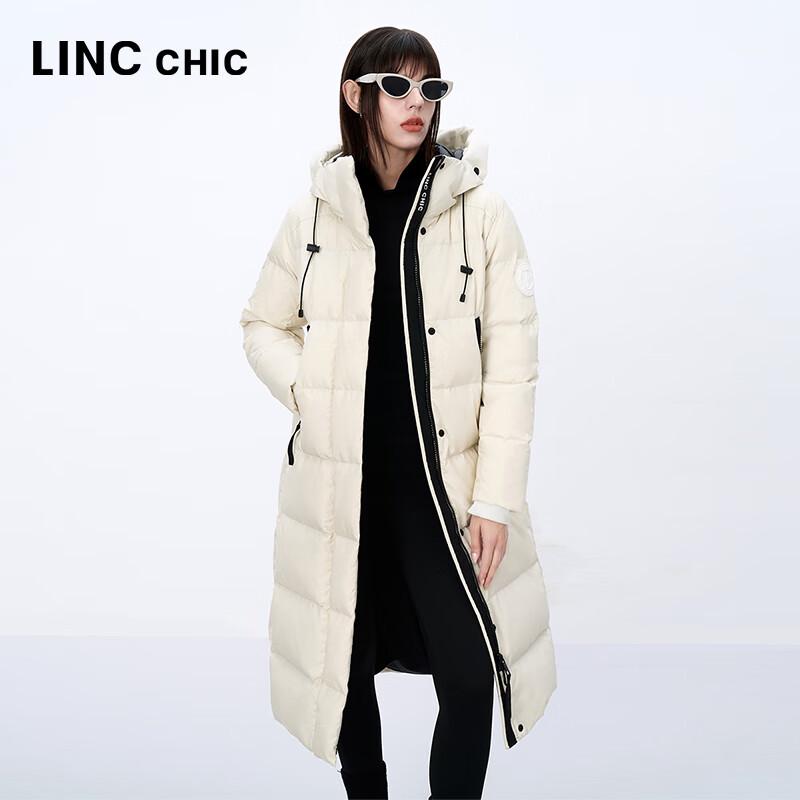 Jinyujie Women's Hooded Long Duck Down Puffer Jacket