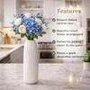 Centerpiece Flower Pot for Living Room| Ceramic Flower Vase for Home Décor| Show piece for Home| Handcrafted Decoration Item