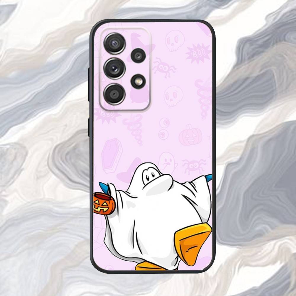 C-Clubs Game P-Penguin-ns Phone Case For Samsung S25,S24,S21,S22,S23,S30,Ultra,S20,Plus,Fe,Lite,Note,10,9,5G Black Cover