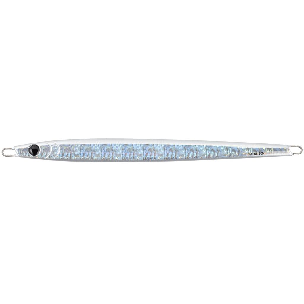 Area Flat Soul Magma Hologram Silver 300g Jig for Hairtail #07 (Long Pattern)