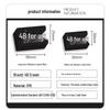 Chuangcai Black Eraser for Kids' 4B Pencils - No Marks, Ideal for Sketching & Art, Easy Clean.