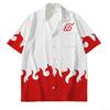 Cross Border New Ninja 3D Printed Summer Men's Short Sleeved Shirt for Foreign Trade