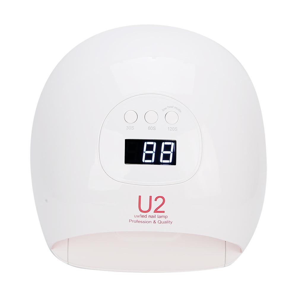 72W Professional Nail Dryer Gel Polish UV LED Light Manicure Curing Nail Art EquipmentUK Plug 110~240V