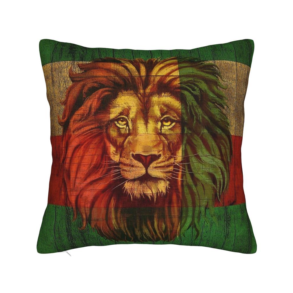 Flag of Reggae of Jamaica Pillowcase Polyester Cushion Cover Decorative Rasta  Pillow Case Cover Home Wholesale 40X40cm