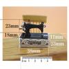 1:12 Dollhouse Miniature Sewing Machine Model for Living Room Bedroom Decor Ornament