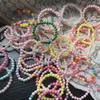 10-30 Braccialetti di Perline Colorate Bambini Ragazze Bomboniere per Feste di Compleanno Riempitivo per Pignatta Dolcetti Regali per Ospiti Baby Shower Matrimonio