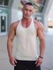 YoungLA Herren Slim-Fit Ärmelloses Schnelltrocknendes Muskel-Tanktop