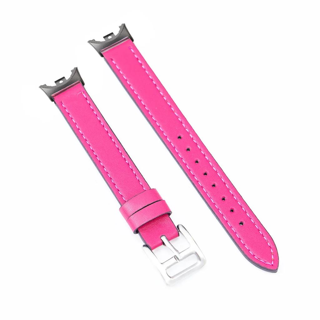 For Mi Band 8 Strap Leather For Xiaomi Mi Band 8 Wrist Strap Correa Watch Replacement Miband 8 NFC Sports Bracelet Band Pulseira