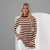 Women's Daily Casual Long Sleeve Mid Collar Top