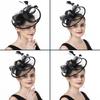 Anspruchsvoller Fascinator Feder Kopfschmuck für Erwachsene Weiches Kopfstück Großartig für Mottopartys Mode Styling Accessoires