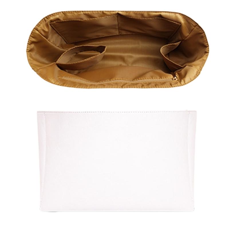 

Lightweight Water Resistant Bag Organizer Insert Convenient Lined Storage Bag for Daily Commute and Travel Handbag