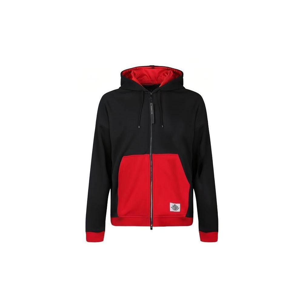 Air Jordan Wings Classics Jacket For Men Black/Red Men s AO0423-011 XL