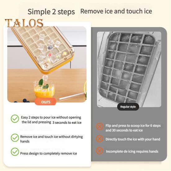 Pressemitteilung zur Eiswürfelschale BPA-freier, lebensmittelechter Eiswürfelbereiter Große Kapazität Platzsparende, stapelbare Eisform